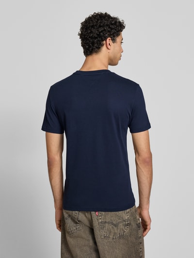 Tommy Jeans Slim Fit T-Shirt Set aus reiner Baumwolle im 2er-Pack Dunkelblau 5