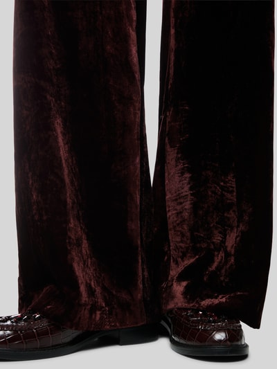 Marc Cain Business-Hose mit Knopfverschluss Bordeaux 6