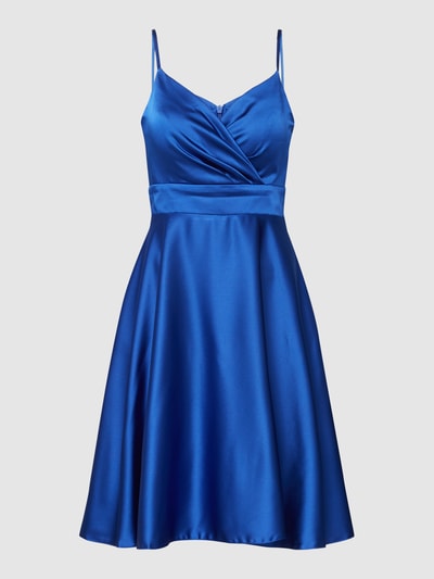 TROYDEN COLLECTION Cocktailkleid in Wickel-Optik Royal 2