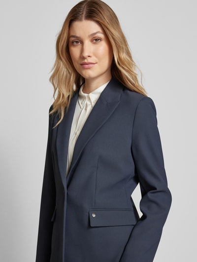 MOS MOSH Blazer met reverskraag, model 'Leonora' Marineblauw - 3