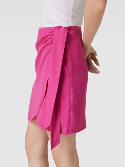 Soaked in Luxury Minirock mit elastischem Bund Modell 'Shirley' Fuchsia 3