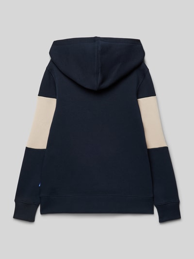 Jack & Jones Loose Fit Hoodie mit Känguru-Tasche Modell 'ELEGACY' Marine 3