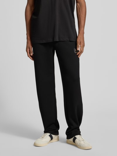 ARMANI EXCHANGE Sweatbroek met elastische band Zwart - 4