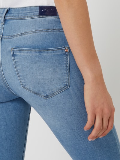 Only Flared cut jeans met stretch, model 'Wauw'  Jeansblauw - 3