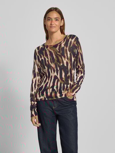 Betty Barclay Bluzka z długim rękawem z dekoltem okrągłym Granatowy 4