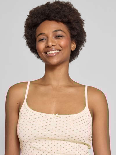 Review Trägertop mit Schleifen-Detail Offwhite 3