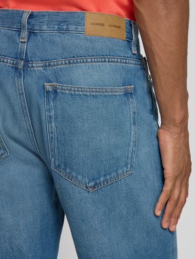 Samsøe Samsøe jeans met steekzakken model 'EDDIE' Jeansblauw - 3