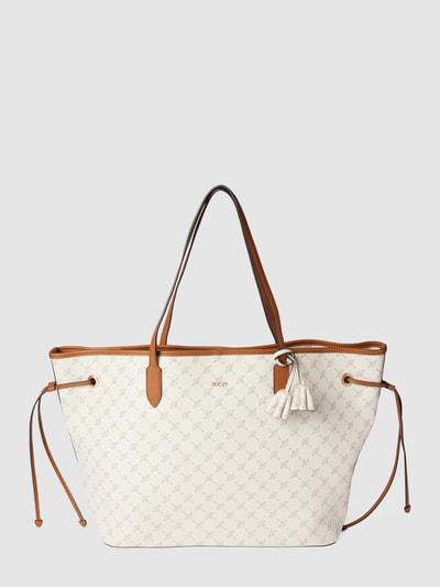 JOOP! Shopper mit Logo-Muster  Offwhite 2