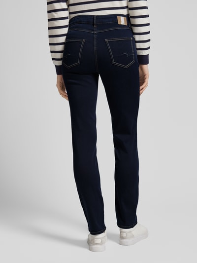 MAC Bootcut Fit Jeans mit Stretch-Anteil Modell 'MELANIE' Marine 5