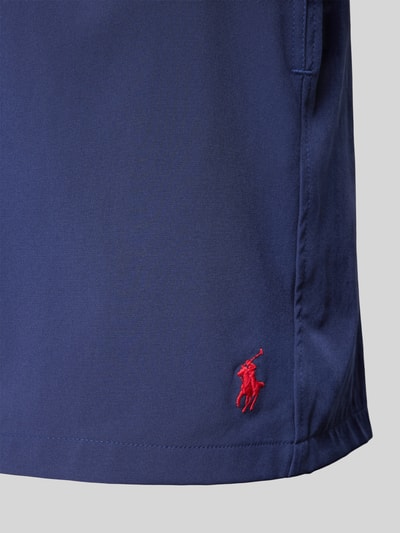 Polo Ralph Lauren Underwear Regular Fit Badeshorts mit Logo-Stitching Modell 'TRAVELER' Dunkelblau 2