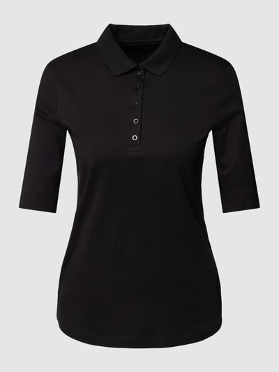 Christian Berg Woman Poloshirt met korte knoopsluiting Zwart - 2