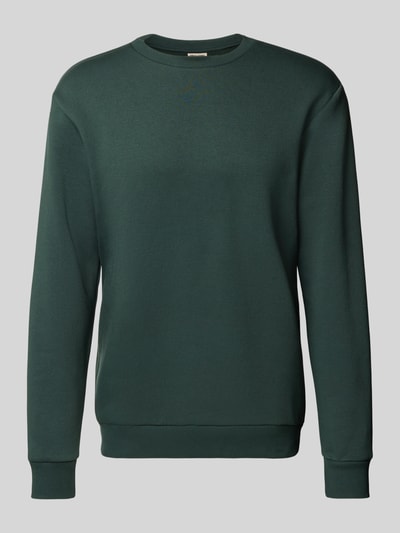 Only & Sons Regular Fit Sweatshirt aus Baumwoll-Mix Modell 'CERES' Dunkelgruen 2