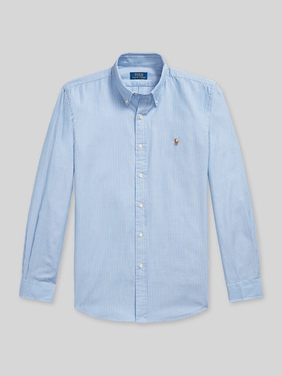 Polo Ralph Lauren Vrijetijdsoverhemd met geborduurd logo Lichtblauw - 2