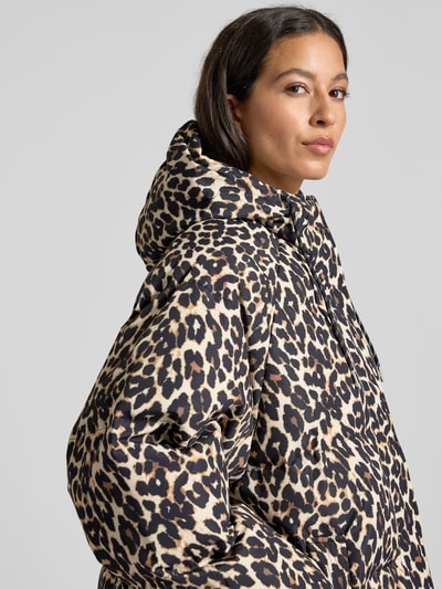 LOLLYS LAUNDRY Steppjacke mit Kapuze Modell 'Shelby' Mittelbraun 3