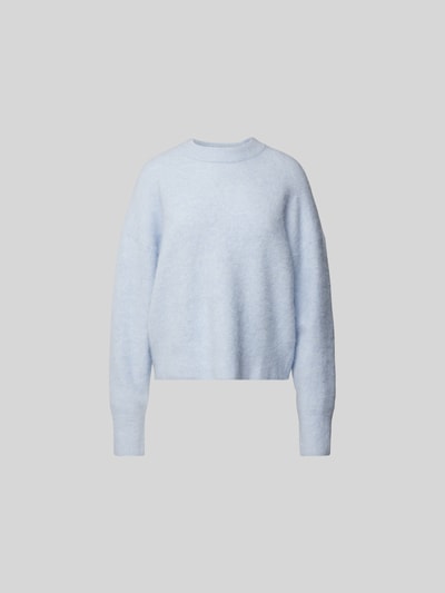 Filippa K Pullover mit gerippten Abschlüssen Hellblau 1