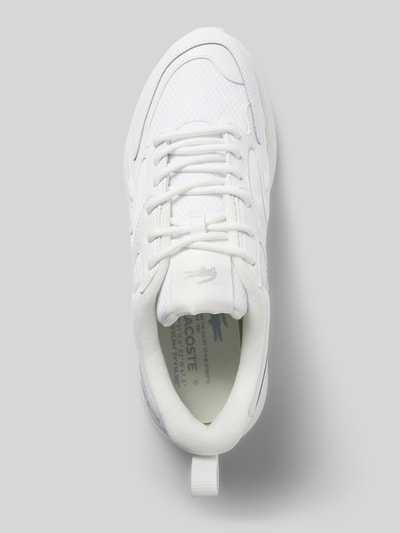 Lacoste Sneaker mit Label-Details Modell 'EVO' Weiss 3