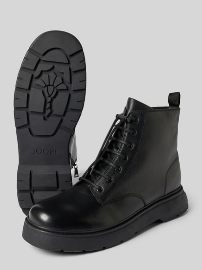 JOOP! SHOES Schnürstiefel mit strukturierter Sohle Black 4