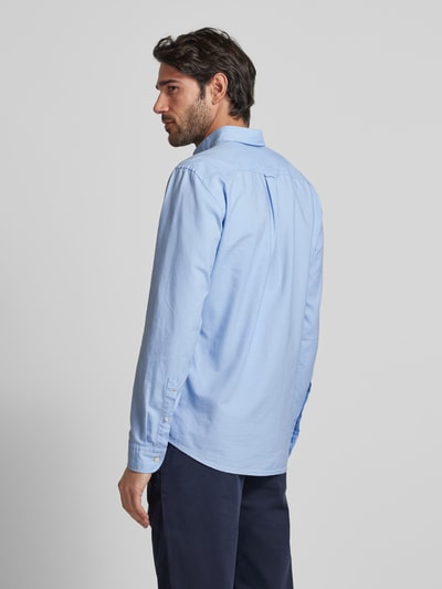 BOSS Orange Regular Fit Business-Hemd mit Button-Down-Kragen Modell 'Rickert' Hellblau 5