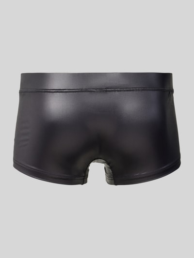 HOM Obcisłe bokserki z elastycznym pasem Czarny 3