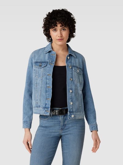 Vero Moda Jeansjacke mit Umlegekragen Modell 'ZORICA' Hellblau 4