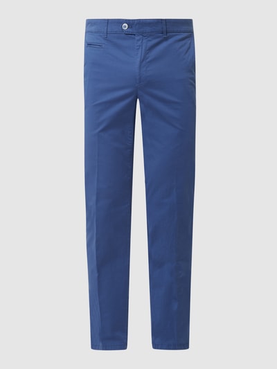 Brax Broek met labelpatch Blauw - 2