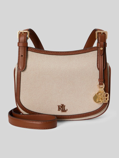 Lauren Ralph Lauren Umhängetasche mit Logo-Detail aus Segeltuch Beige 2