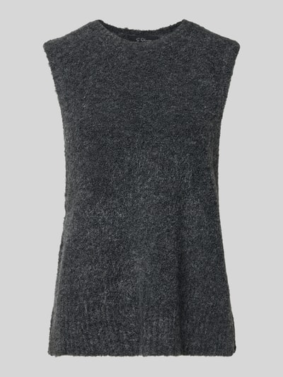 s.Oliver BLACK LABEL Regular Fit Pullunder mit Woll-Anteil Anthrazit 2