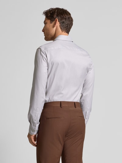 ETERNA Slim Fit Business-Hemd mit Kentkragen Sand 5