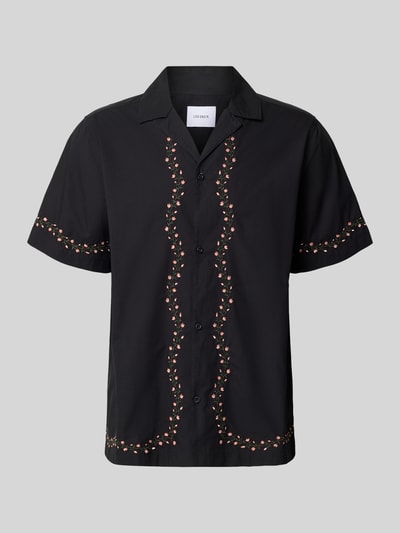 Les Deux Freizeithemd mit Reverskragen Modell 'Lesley' Black 2
