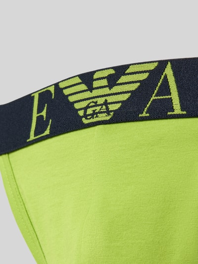 Emporio Armani Jogstrap mit Logo-Stitching im 2er-Pack Neon Gruen 2