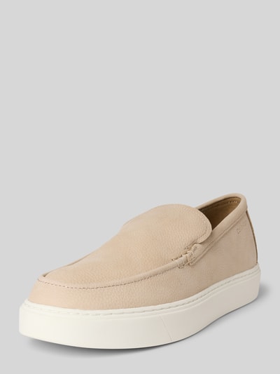 CK Calvin Klein Mokasyny z profilowaną podeszwą model ‘Hybrid’ Piaskowy 1