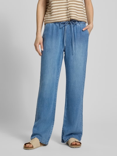 ONLY Wide Leg Jeans aus Lyocell Modell 'GRETA' Jeansblau Melange 4