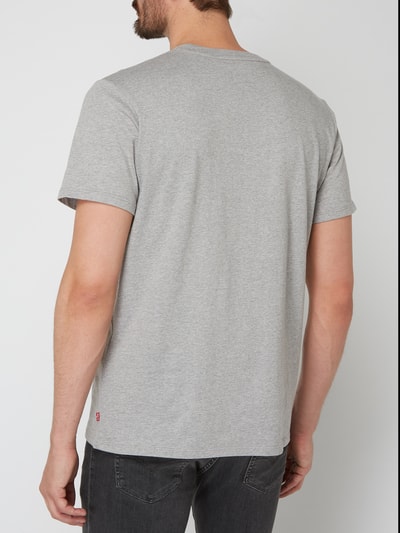 Levi's® T-shirt met logoprint Middengrijs - 4