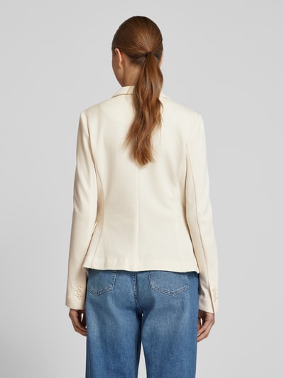 Vero Moda Regular Fit Blazer mit Baumwoll-Anteil Modell 'JULIA' Offwhite 5