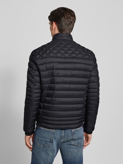 Christian Berg Men Steppjacke mit Reißverschlusstaschen Black 5