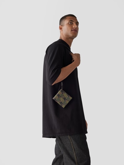 Etro Portemonnaie mit Allover-Muster Grün 1