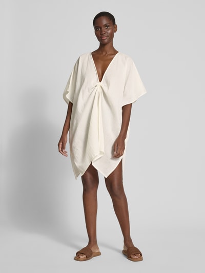 Barts Kaftan mit V-Ausschnitt Modell 'ADRIATIC' Offwhite 1