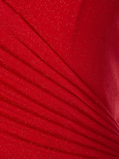 Mascara Abendkleid mit Glitter-Effekt Rot 2