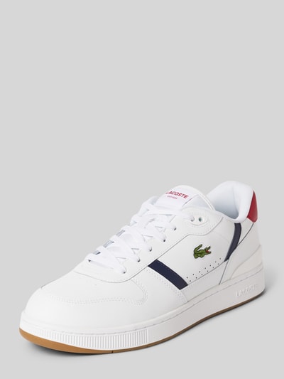 Lacoste Sneaker mit Logo-Stitching Modell 'T-CLIP SET' Weiss 1