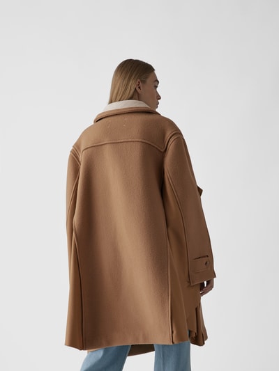 Maison Margiela Dufflecoat mit Umlegekragen Hellbraun 5