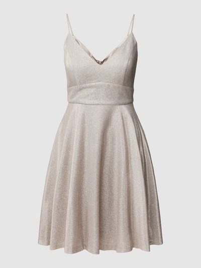 Jake*s Cocktail Cocktailkleid mit Effektgarn Beige 2