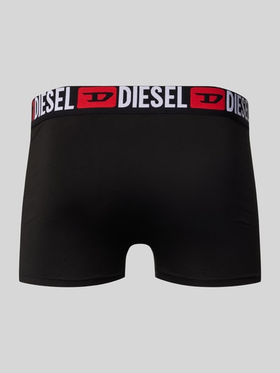 Diesel Trunks mit elastischem Logo-Bund im 3er-Pack Black 3