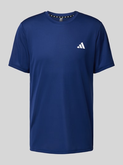 Adidas Training T-shirt met logodetail Donkerblauw - 2