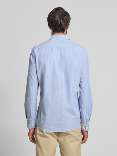 Marc O'Polo Koszula casualowa o kroju shaped z czystej bawełny Jasnoniebieski 5