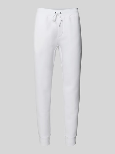 Polo Ralph Lauren Slim Fit Sweatpants mit Tunnelzug Weiss 2