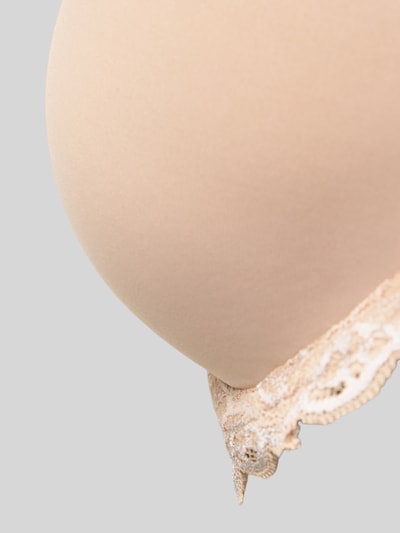 Calvin Klein Underwear BH mit Spitzenbesatz Modell 'Demi' Beige 2