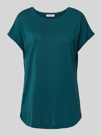 Christian Berg Woman T-shirt met geribde ronde hals Donkergroen - 2