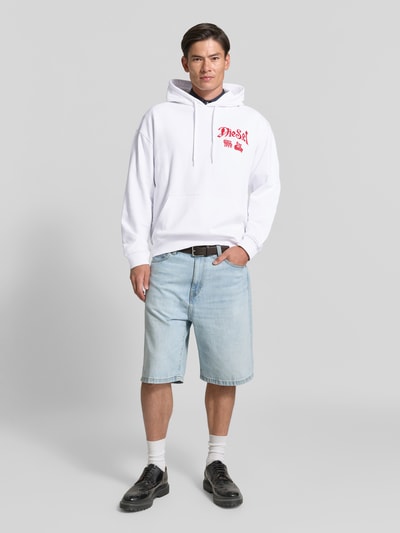 Diesel sweatshirt met logoprint Wit - 1