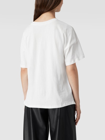 Jake*s Casual T-Shirt mit Motiv-Print Offwhite 5