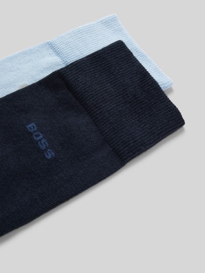 BOSS Socken mit Label-Stitching im 2er-Pack Hellblau 2